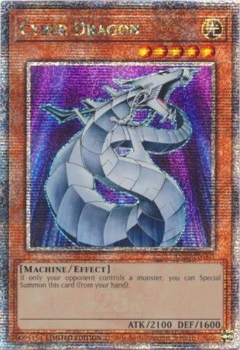 *** CYBER DRAGON *** QUARTER CENTURY SECRET RARE TN23-EN005 YUGIOH!