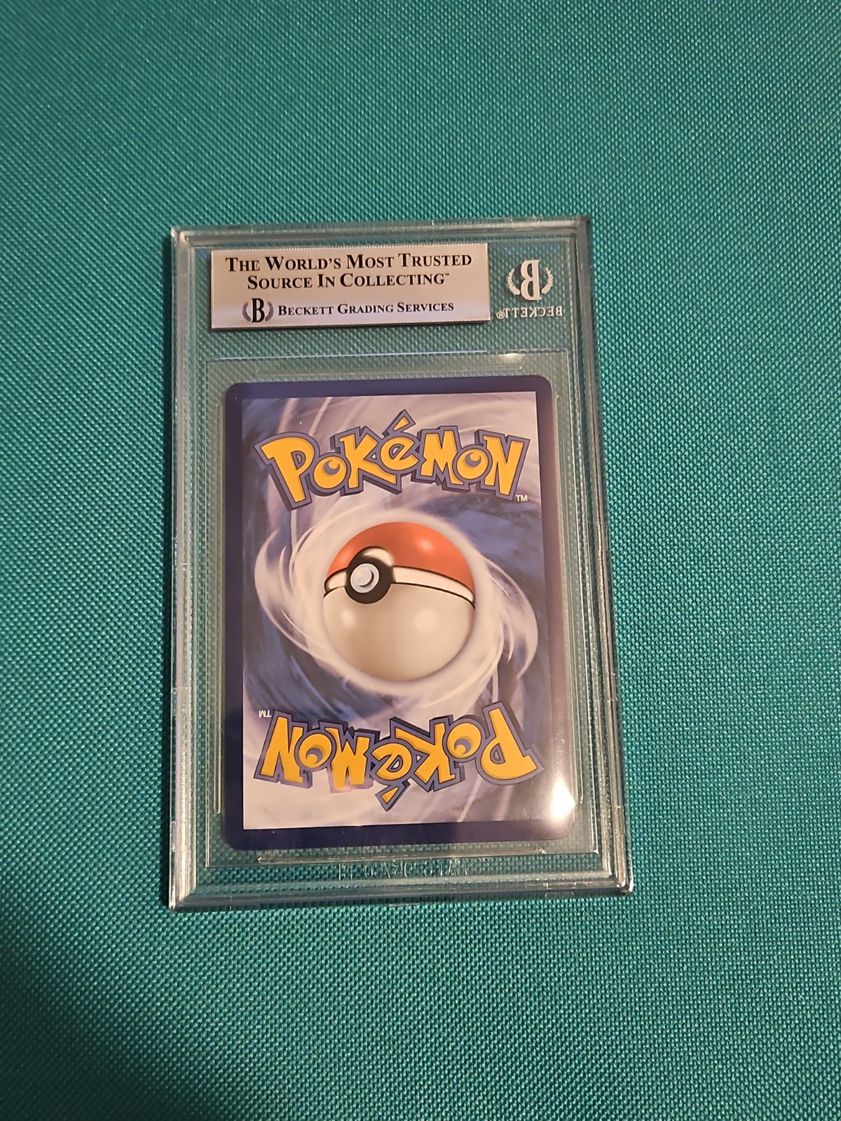 Charizard ex 199/165 151 BGS Authentic Altered PRINT ERROR ON BACK OF CARD