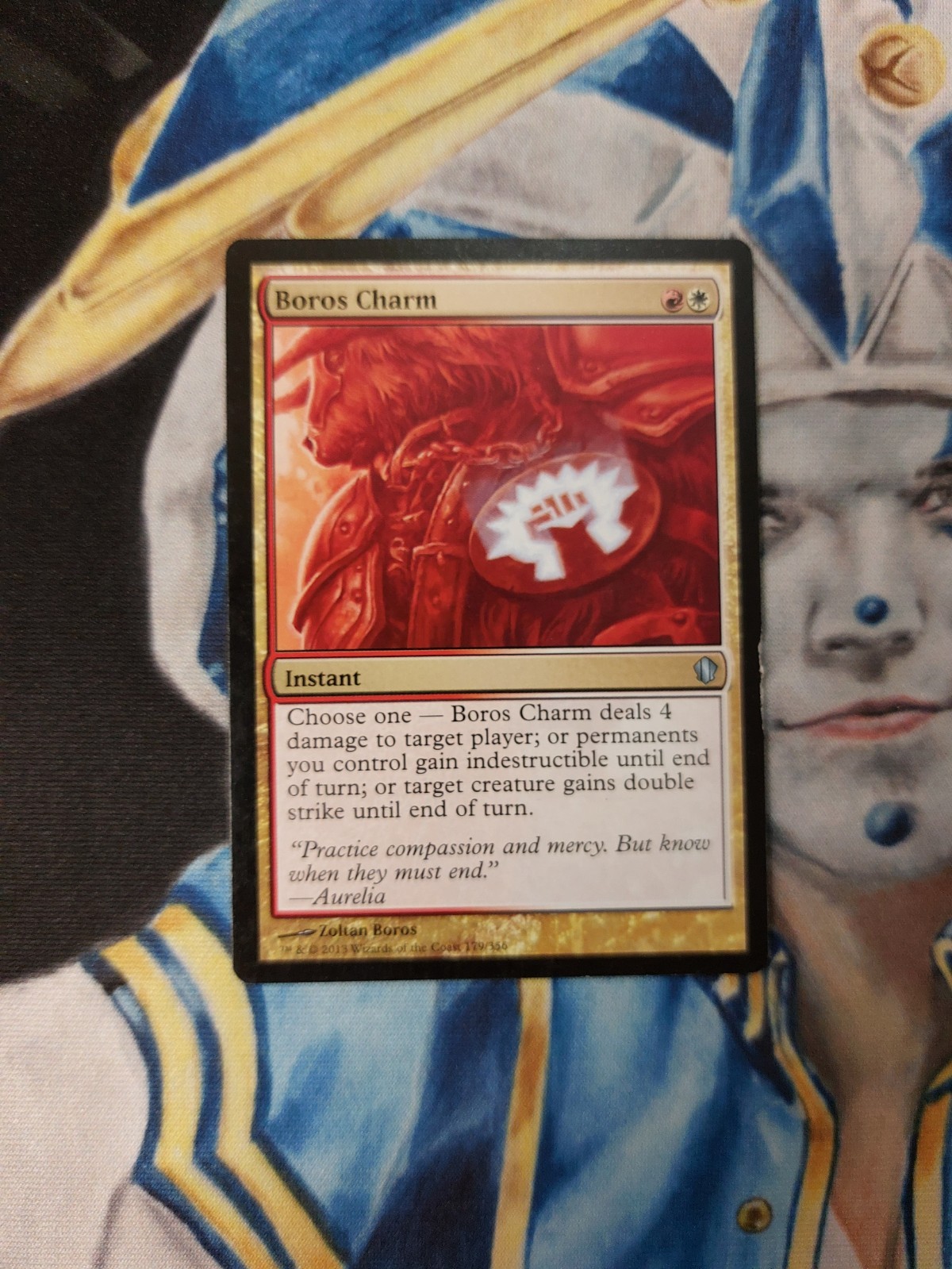 Boros Charm MTG Commander 2013 Uncommon Multi-Color Instant Moderately Played x1