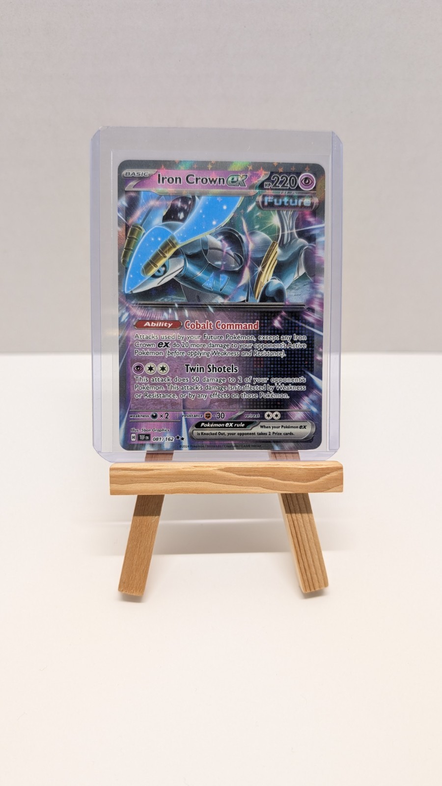 Pokémon TCG, Iron Crown Ex 081/162 – Temporal Forces