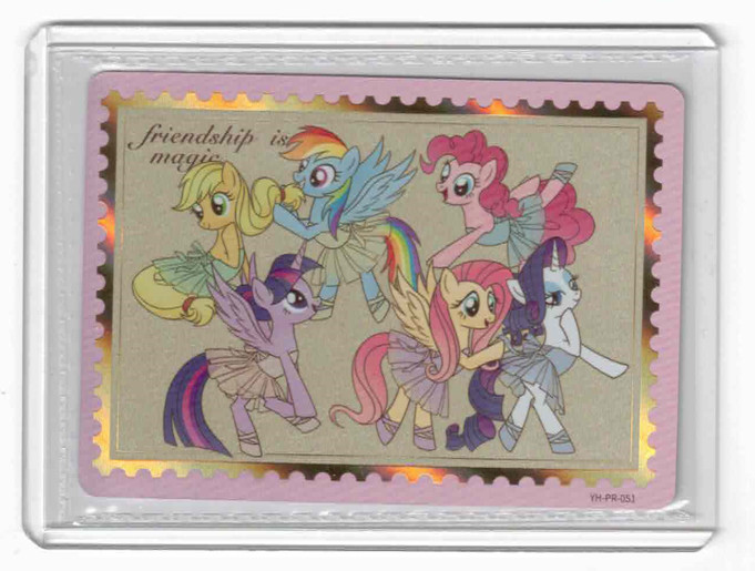 My Little Pony MANE 6 Adventure Trip 2 Promo Card YH-PR-051