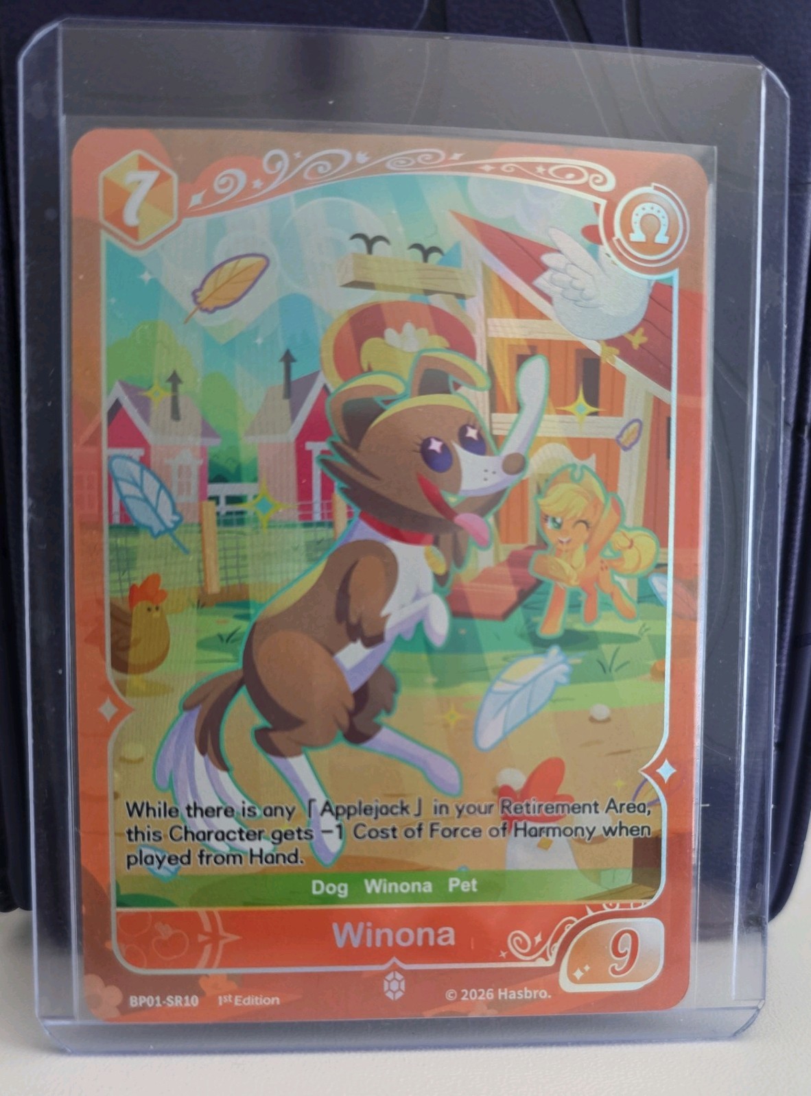 BP01-SR10 Winona – My Little Pony TCG Fantasy Wonderland Kayou NM