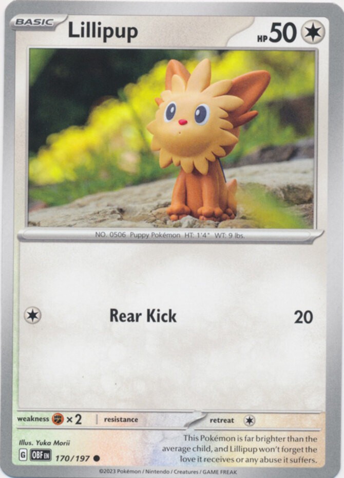 Lillipup – 170/197 – Common – Near Mint