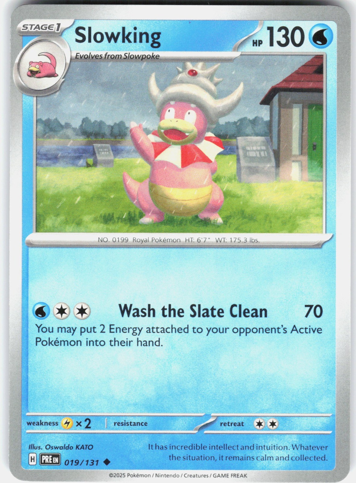 Slowking Uncommon SV: Prismatic Evolutions 019/131 LP
