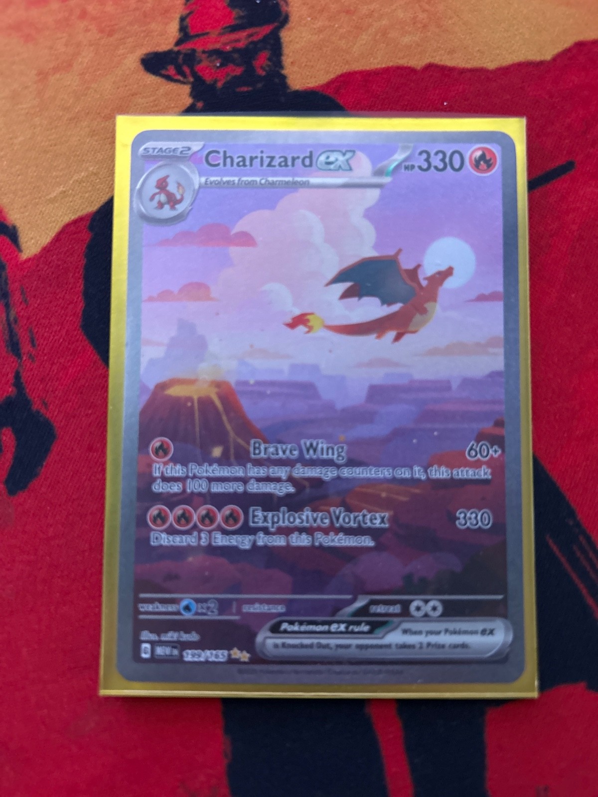 Charizard ex 199/165 Sv: Scarlet & Violet 151 Holo