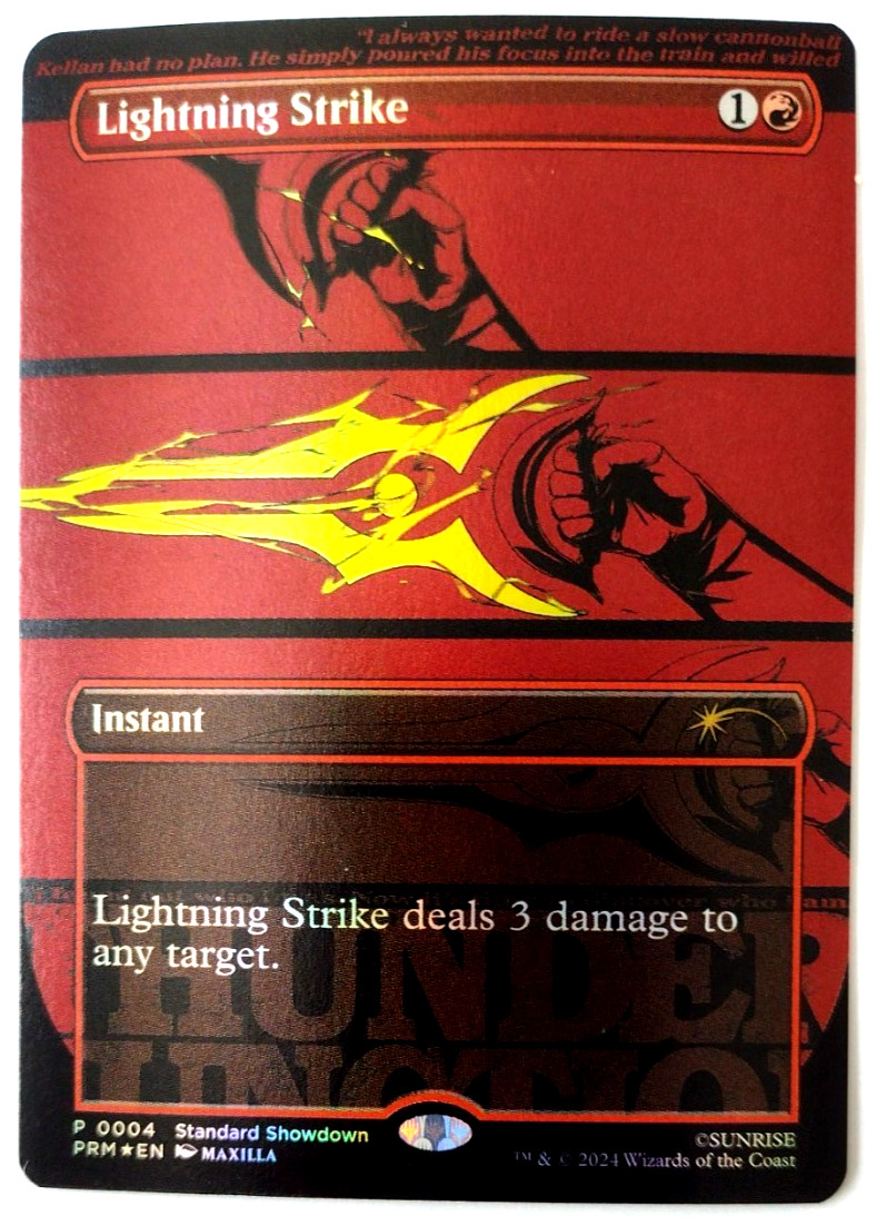 Lightning Strike – Standard Showdown Promos (SSP) – EN – P 0004