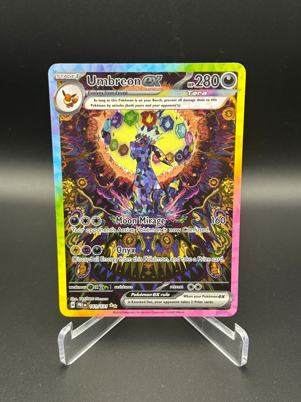 Pokemon TCG Umbreon ex SIR 161/131 – NM – Prismatic Evolutions