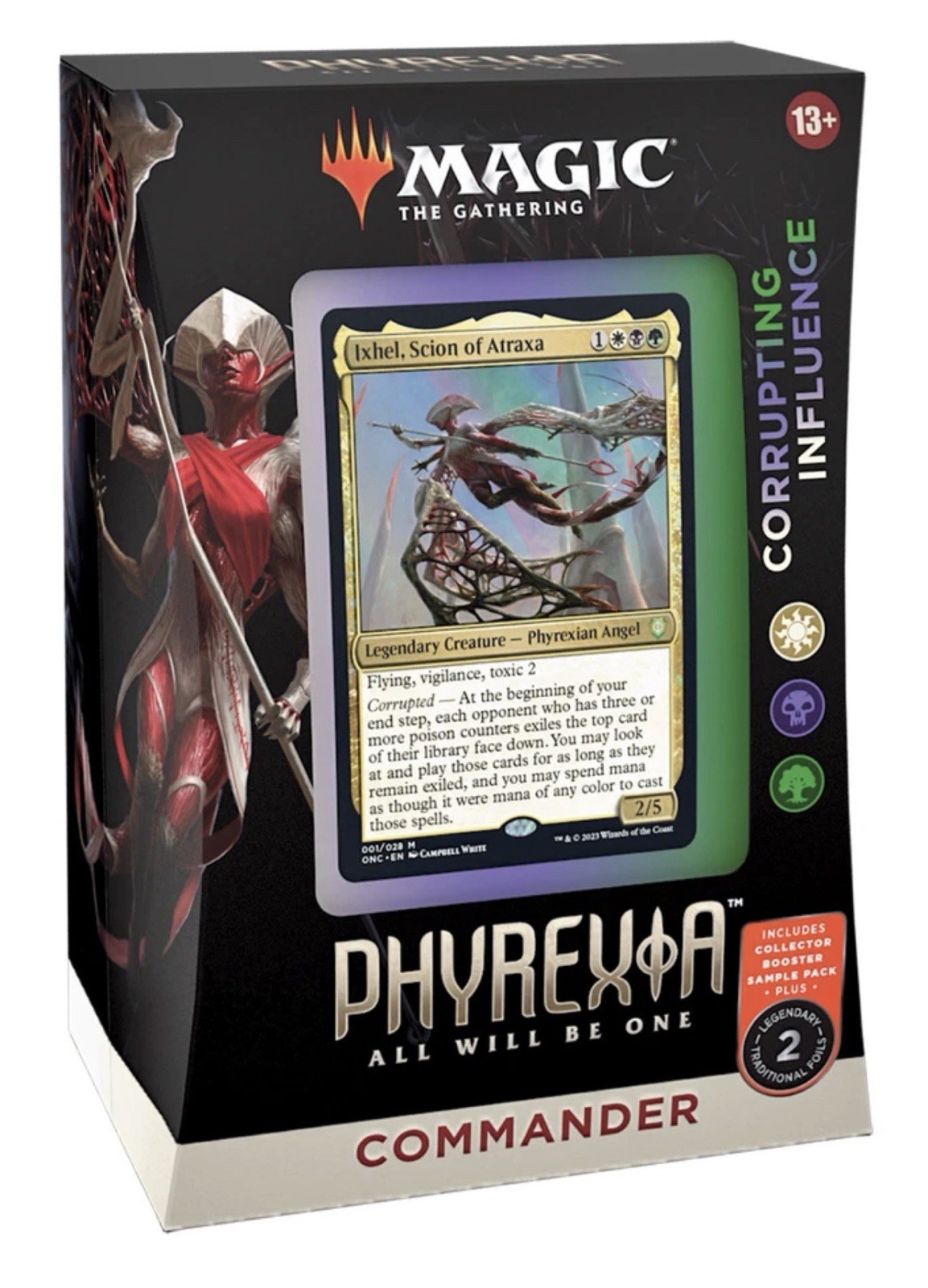 Corrupting Influence Phyrexia All Will Be One Commander Deck MTG